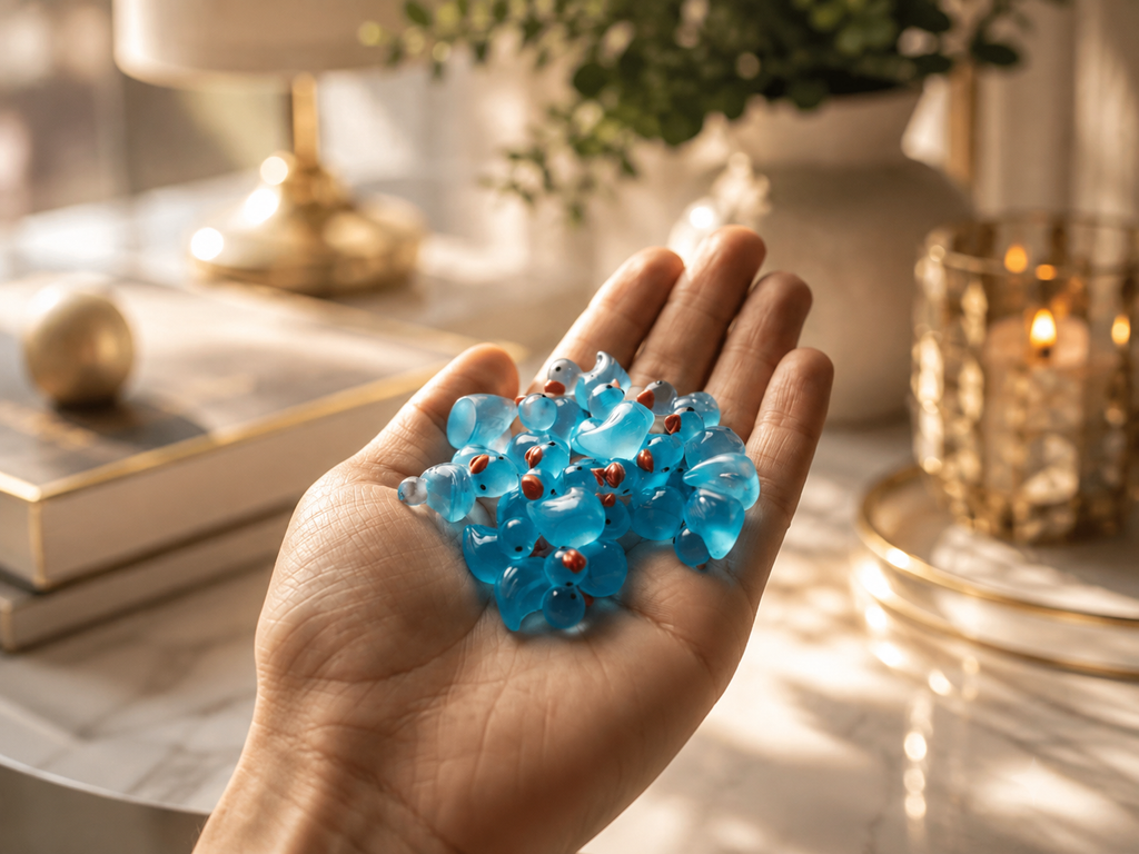 Glow-in-the-Dark Mini Resin Ducks